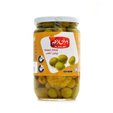 زيتون أخضر حلبي الأحلام 500غ | aleppo green olives 500g-alahlam
