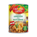 فول بالخلطة اللبنانية 450غ - حدائق كاليفورنيا | Fava Beans- Lebanese Recipe "CALIFORNIA GARDEN" 16 oz