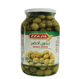 زيتون أخضر محشي جزر  1250غ - زاجل | green stuffed with carrot olives 1250g - zzajil